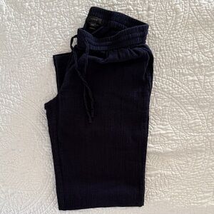 J. Crew Women’s Navy Blue 100% Cotton lightweight summer pant